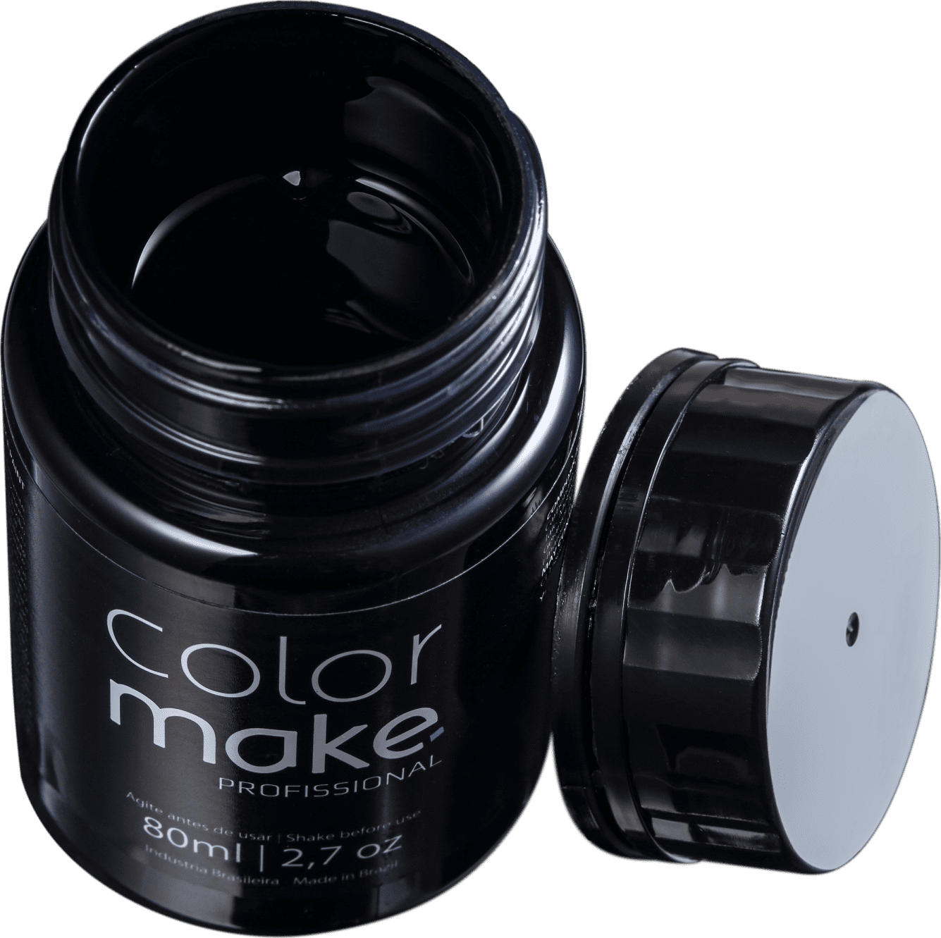 Colormake Profissional Preto - Tinta Líquida Facial 80ml