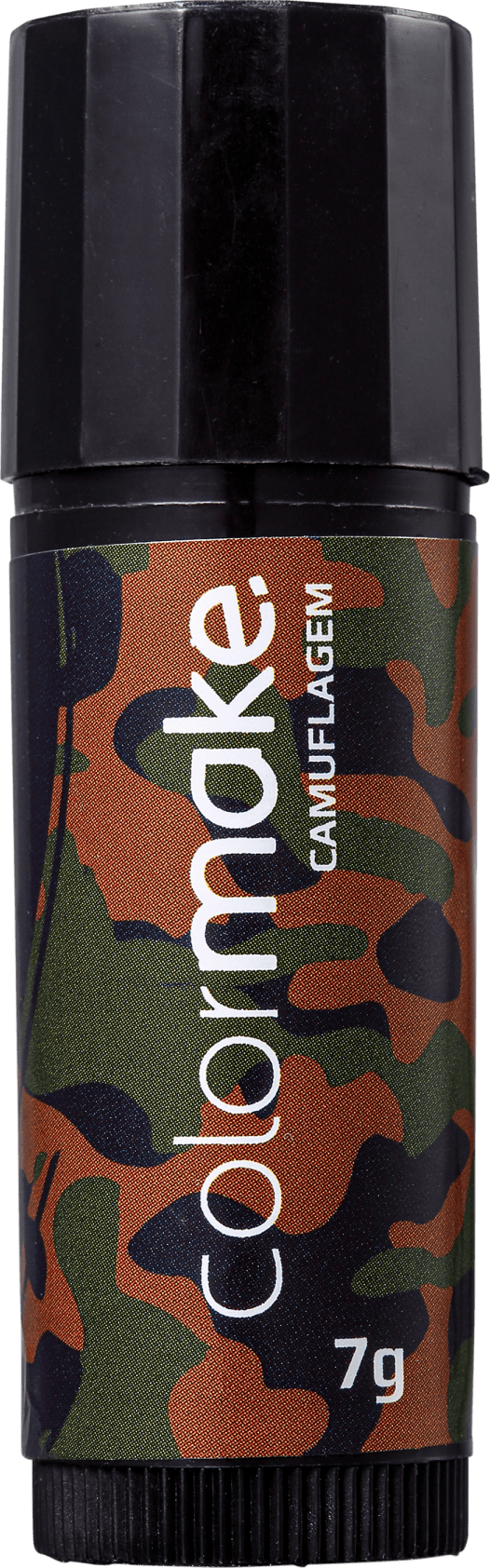 Colormake Stick Camuflagem Preto - Tinta em Bastão 7g