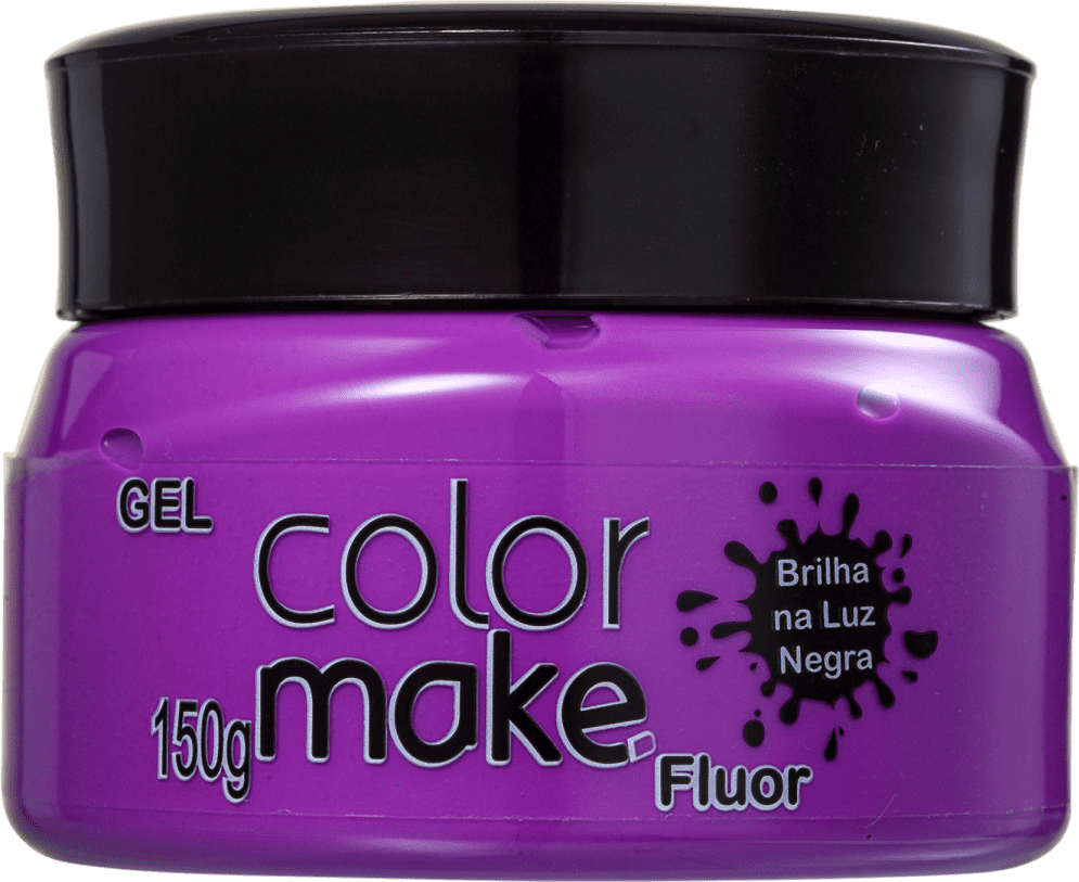 Colormake Fluor Roxo - Tinta em Gel 150g
