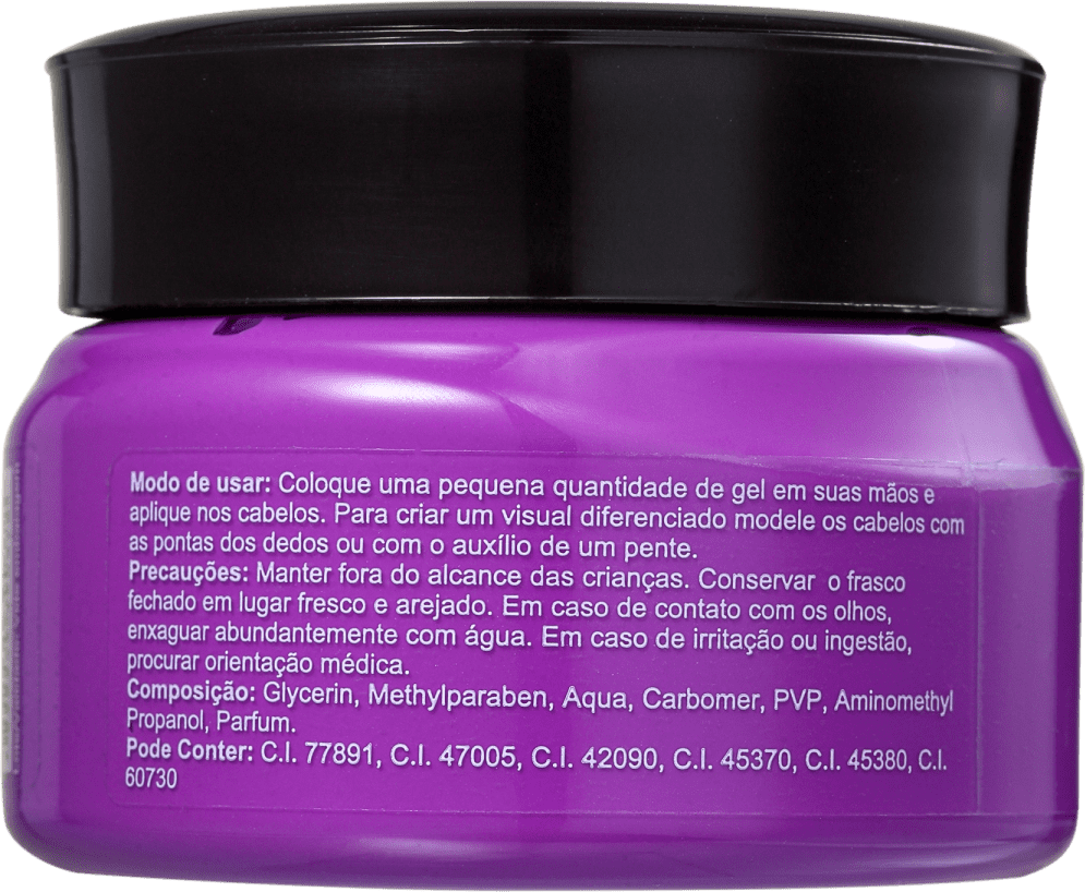 Colormake Fluor Roxo - Tinta em Gel 150g