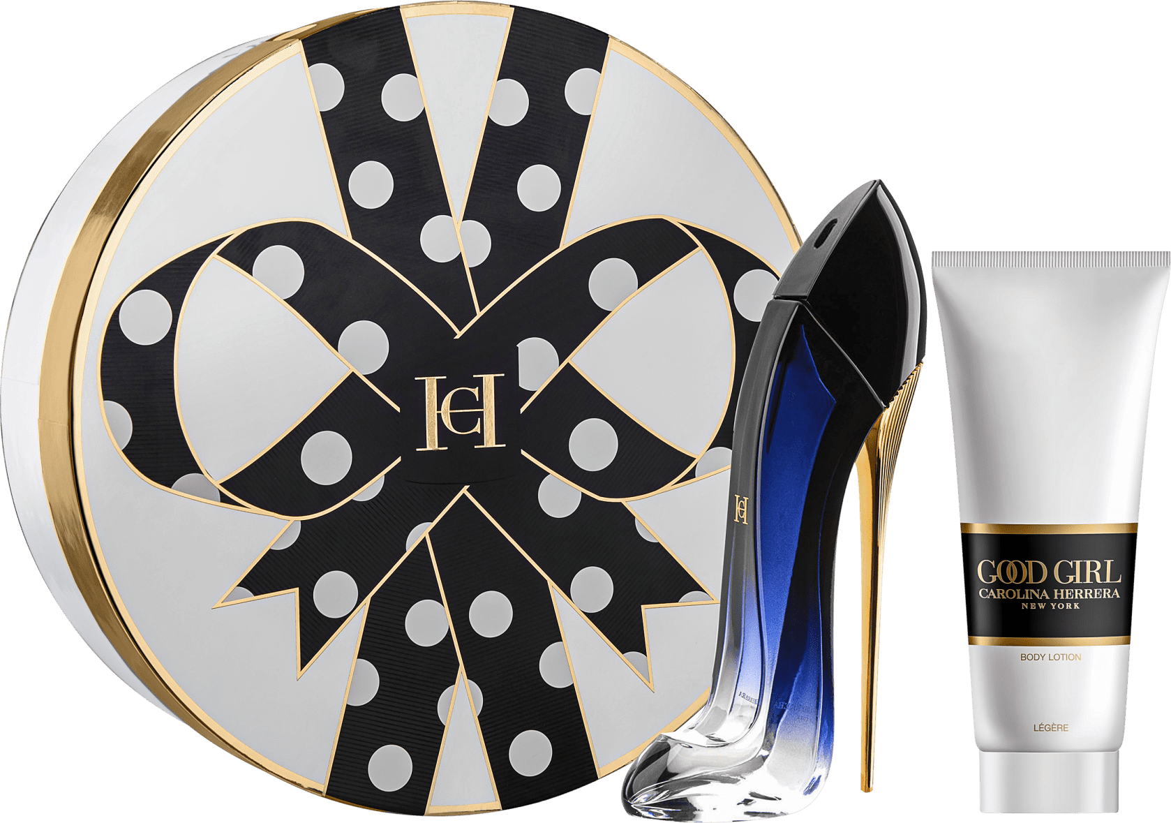 Conjunto Good Girl Légere Carolina Herrera Feminino - Eau de Parfum 80ml + Loção Corporal 100ml
