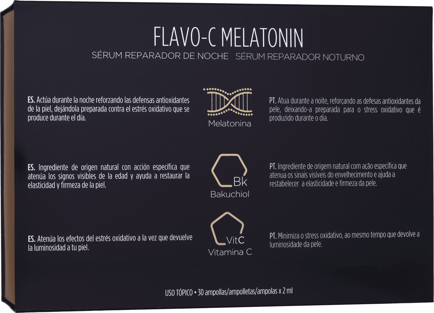 ISDIN Isdinceutics Flavo-C Melatonin - Sérum Antioxidante Noturno 30x2ml