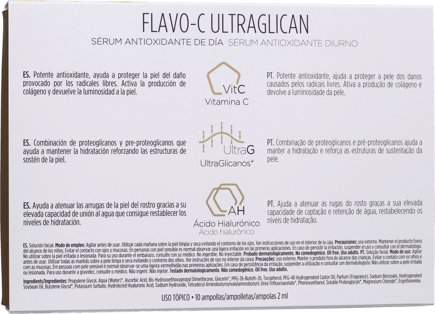 ISDIN Isdinceutics Flavo-C Ultraglican - Sérum Antioxidante Diurno 10x2ml