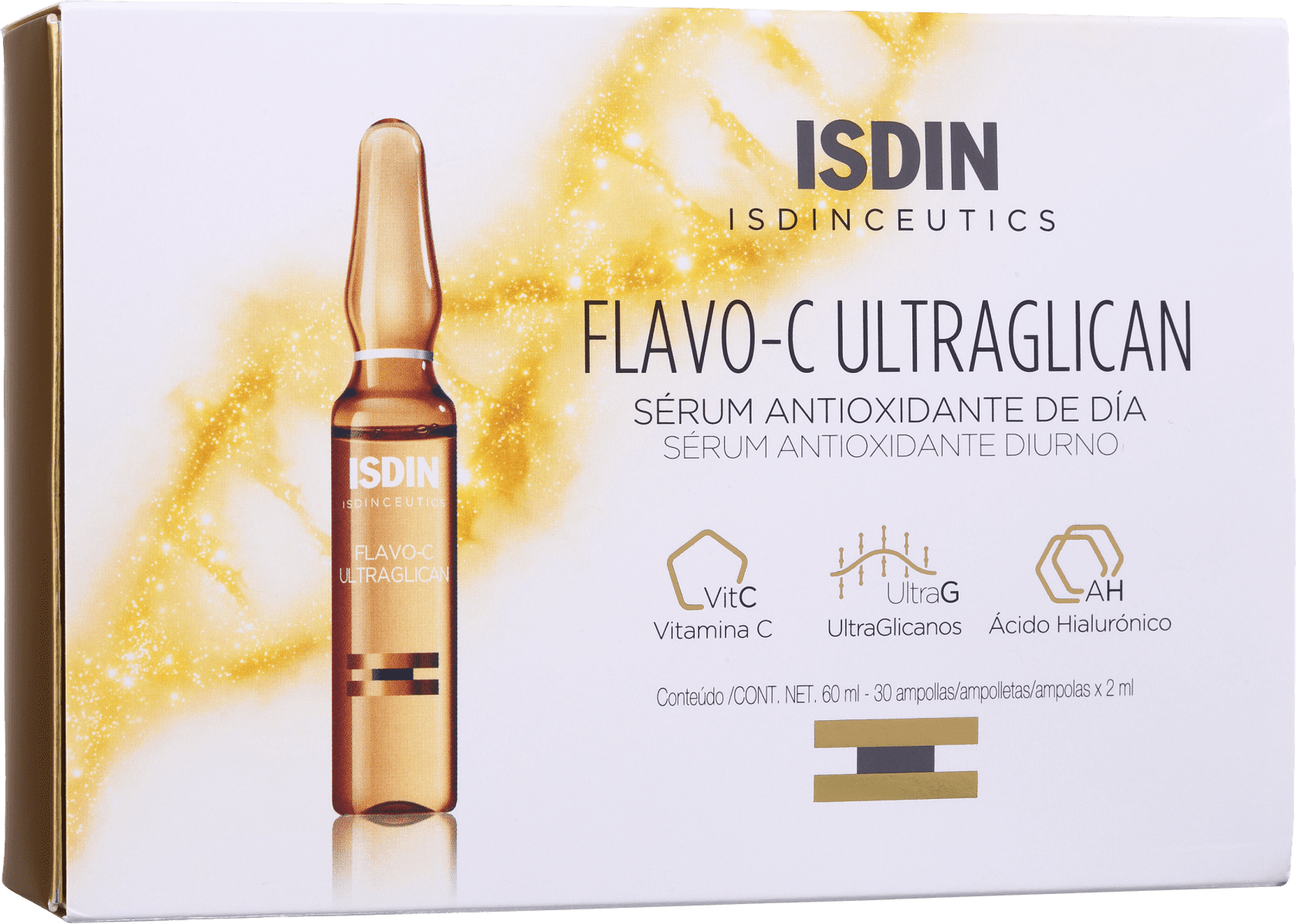 ISDIN Isdinceutics Flavo-C Ultraglican - Sérum Antioxidante Diurno 30x2ml