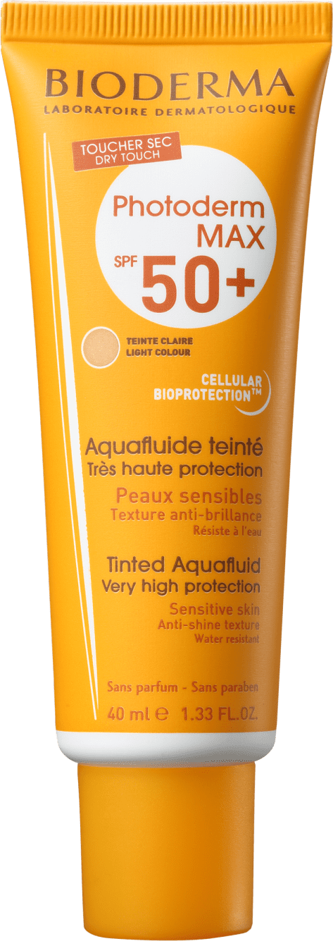 Bioderma Photoderm Max Aquafluide FPS 50+ Cor Claro - Protetor Solar Facial 40ml