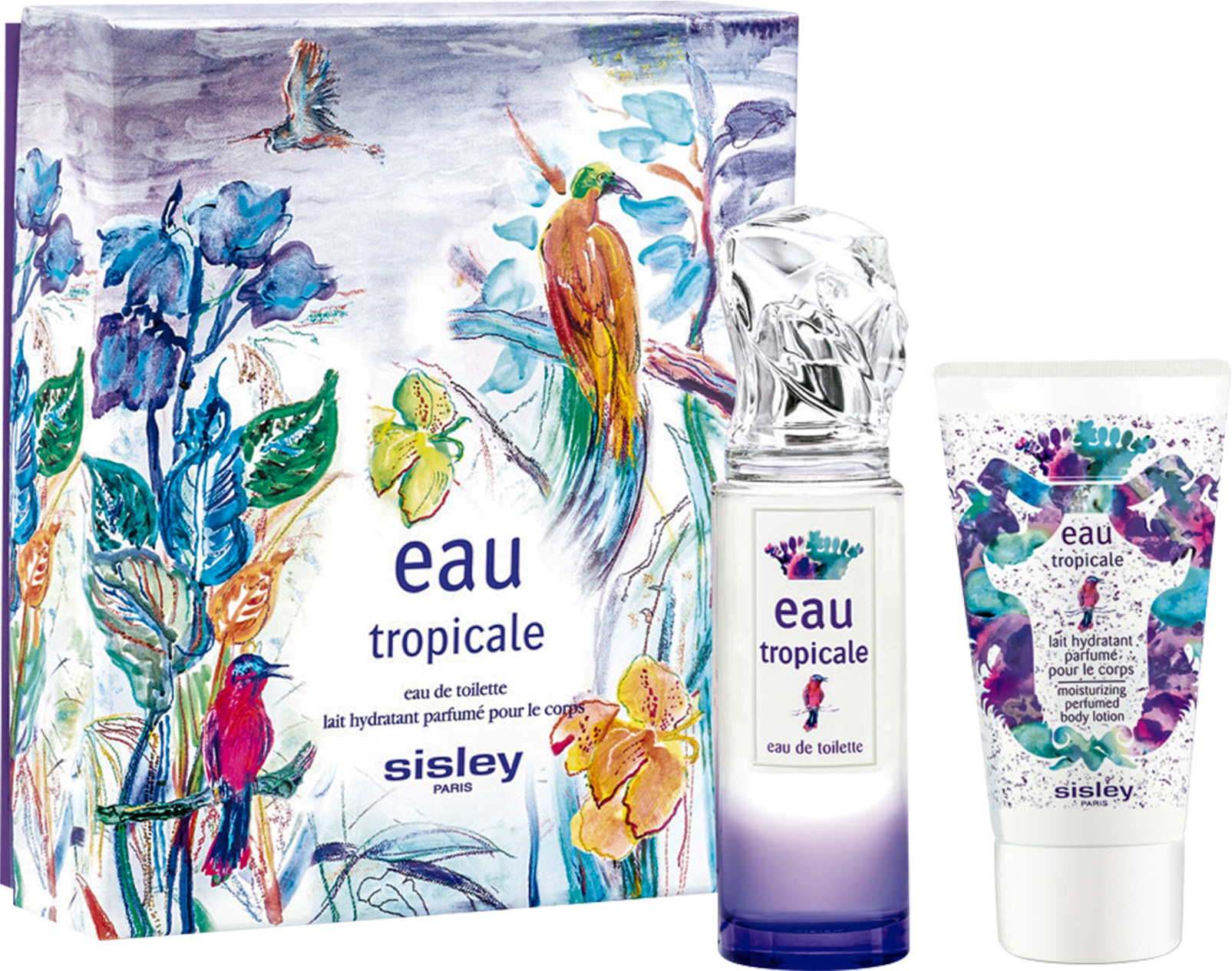 Conjunto Eau Tropicale Sisley Eau de Toilette 50ml + Loção Corporal 50ml