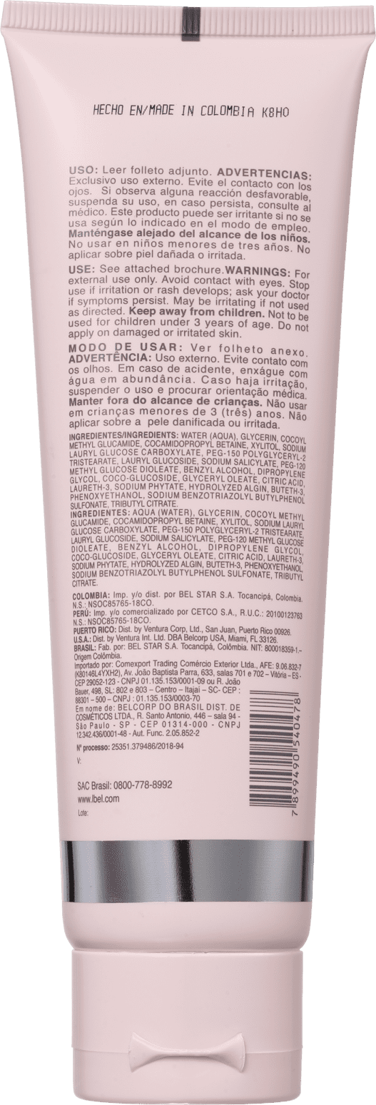 L’Bel Libertâge - Gel de Limpeza Facial 125g