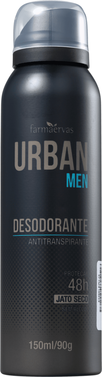Farmaervas Urban Men - Desodorante Spray Masculino 150ml