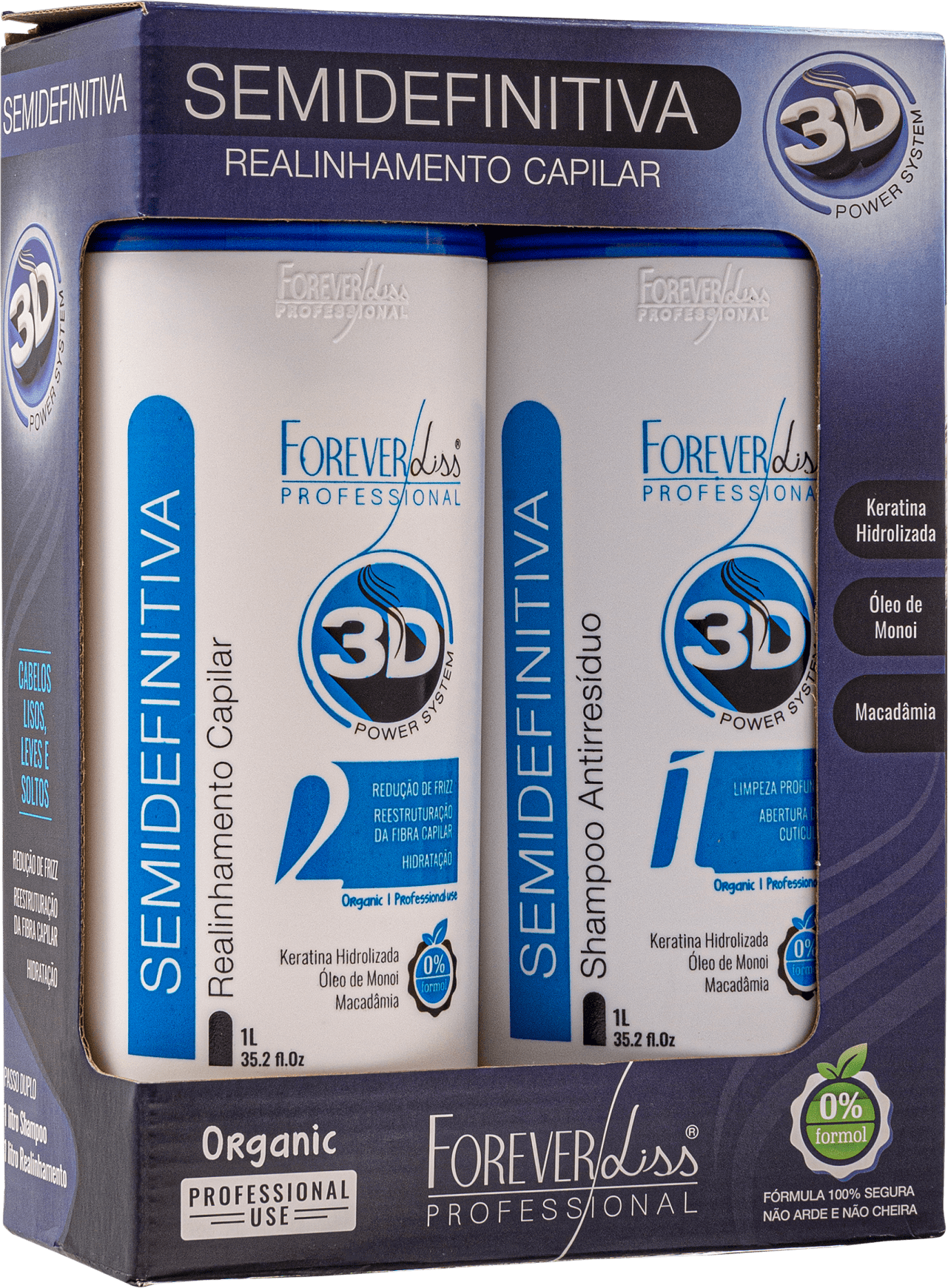 Kit Forever Liss Professional Semidefinitiva (2 Produtos)