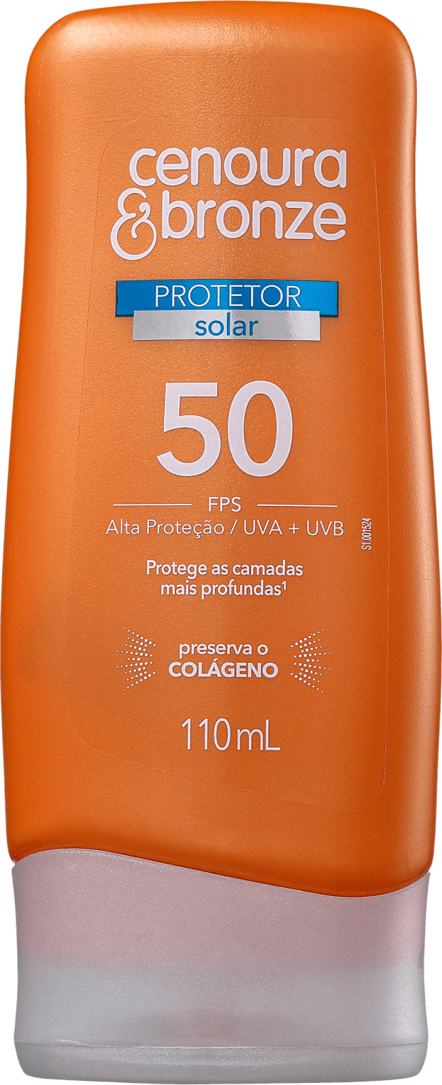 Cenoura & Bronze FPS 50 - Protetor Solar 110ml