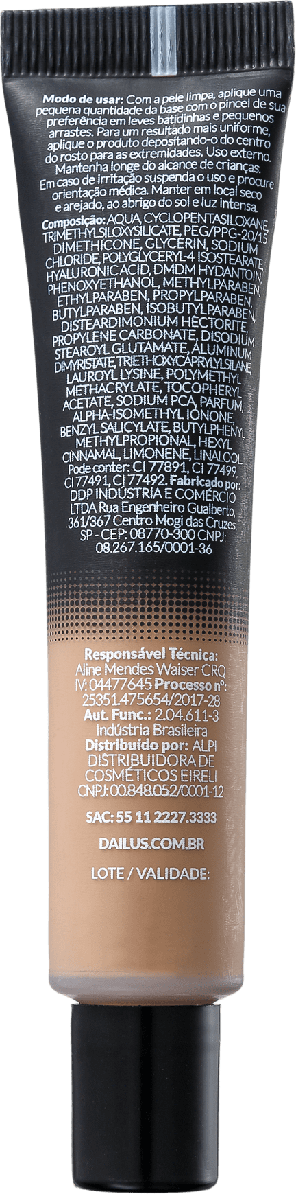 Dailus Color 10 Marrom Claro - Base Líquida 30g