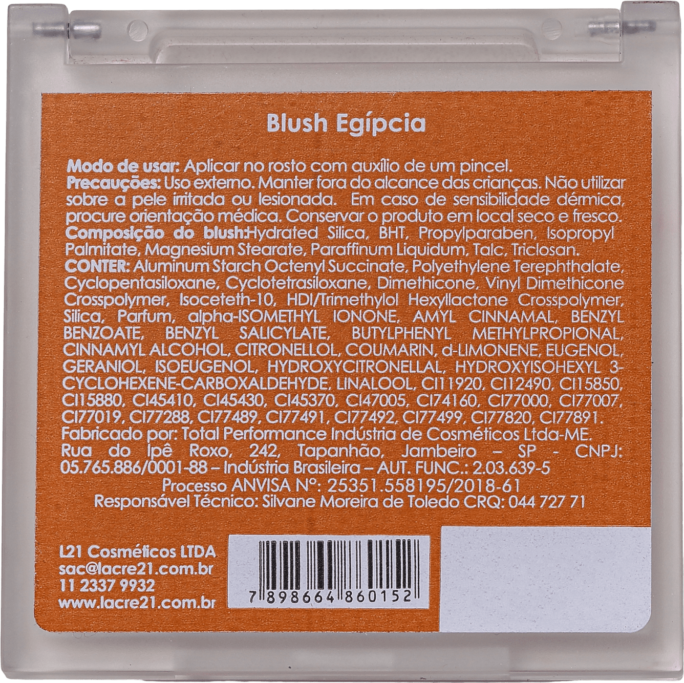 Lacre21 Mores - Blush Matte 10g