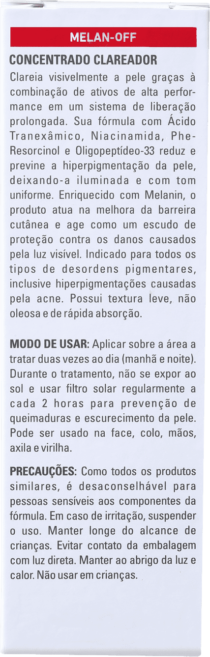 Adcos Melan-Off - Sérum Clareador de Manchas 30g