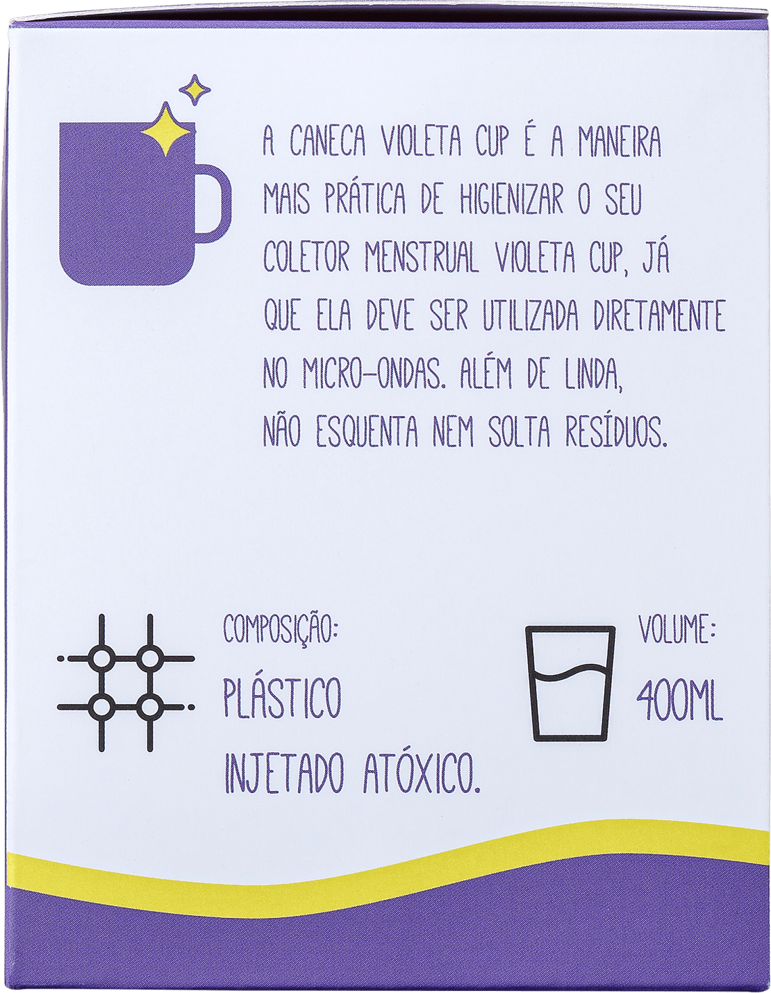 Kit Violeta Cup Tipo B Violeta (2 Produtos)