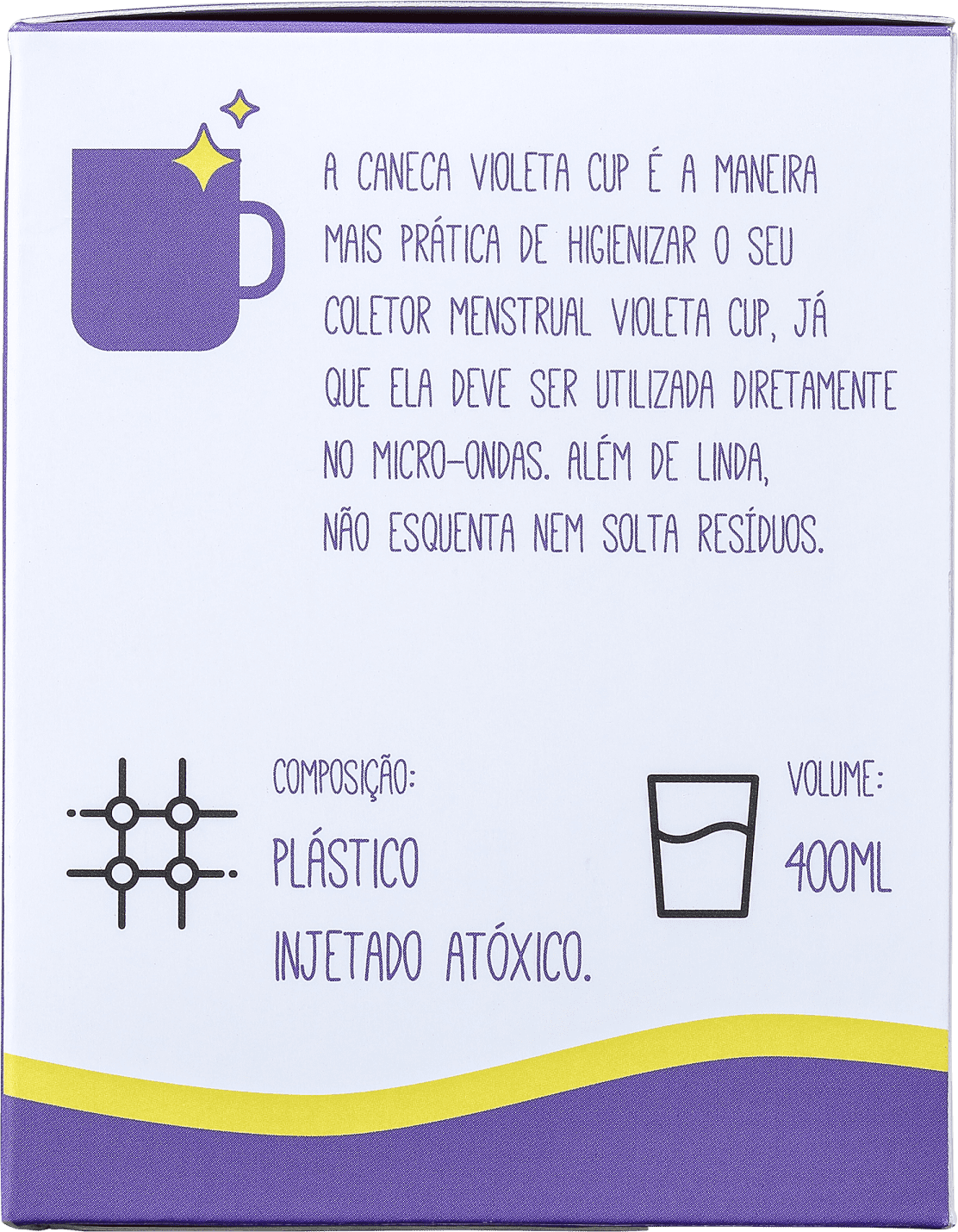 Kit Violeta Cup Tipo B Rosa (2 Produtos)