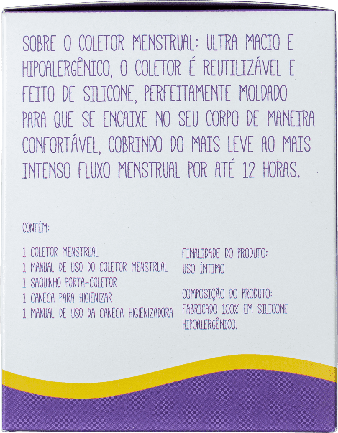 Kit Violeta Cup Tipo A Vermelho (2 Produtos)