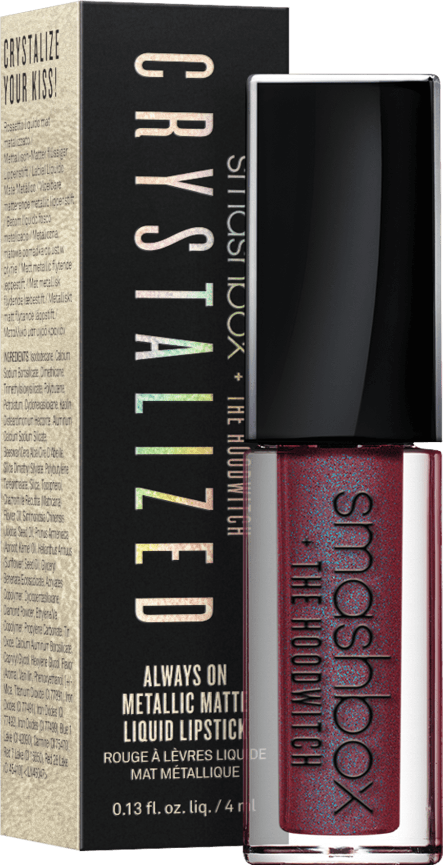 Smashbox Crystalized Always On Damnethyst - Batom Líquido Matte 4ml