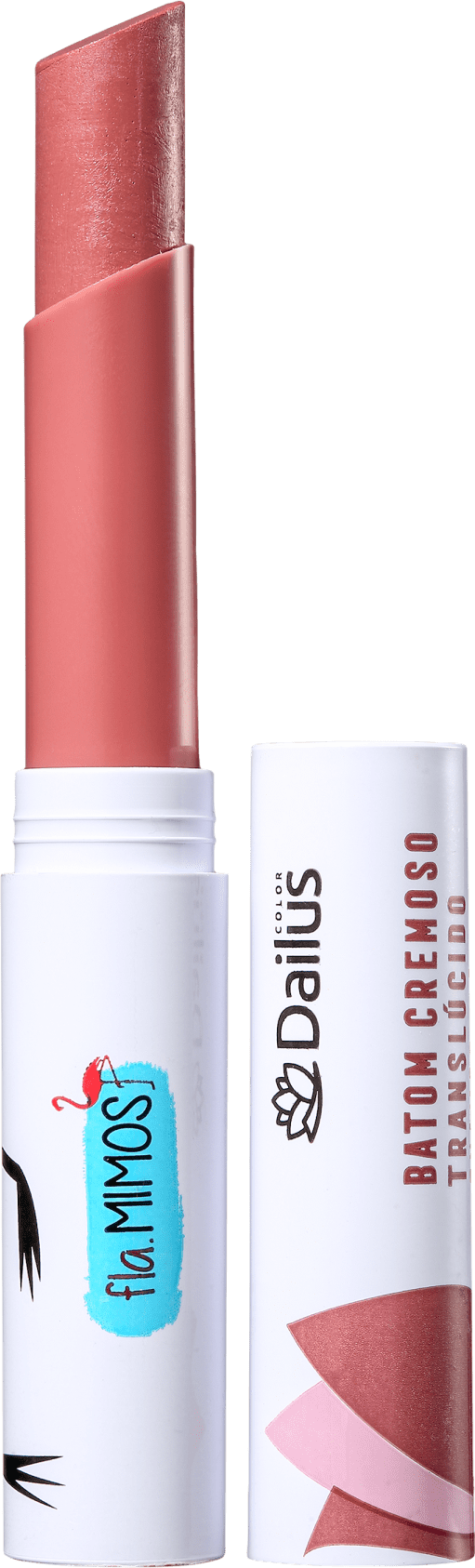 Dailus Fla.Mimos 02 Enamorado - Batom Cremoso 2,2g