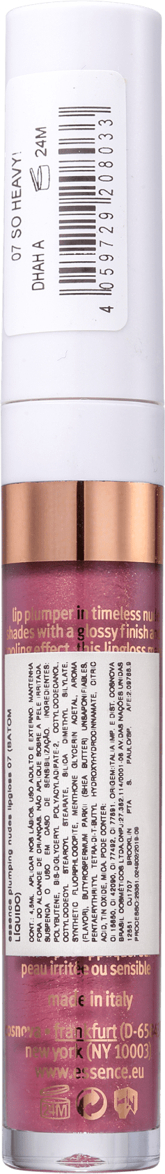 Essence Plumping Nudes 07 So Heavy! - Gloss Labial 4,5ml