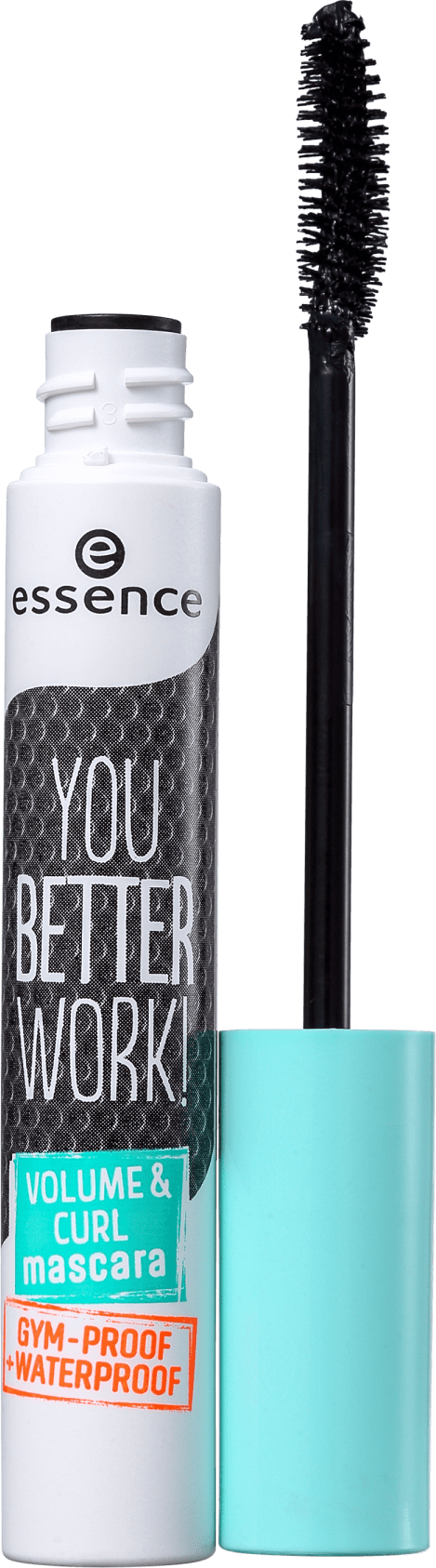Essence You Better Work Volume e Curl - Máscara para Cílios 10ml