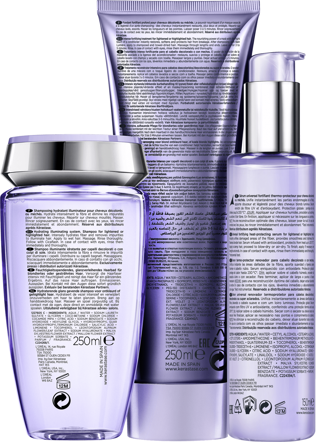 Kit Kérastase Blond Absolu Grisalhos (3 Produtos)