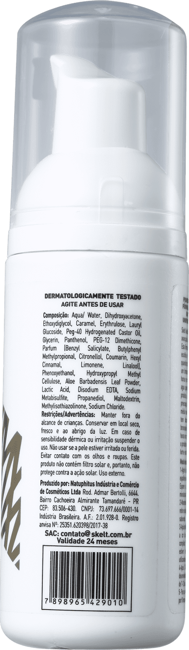 Skelt Red Carpet Glow - Mousse Autobronzeador Corporal 45ml