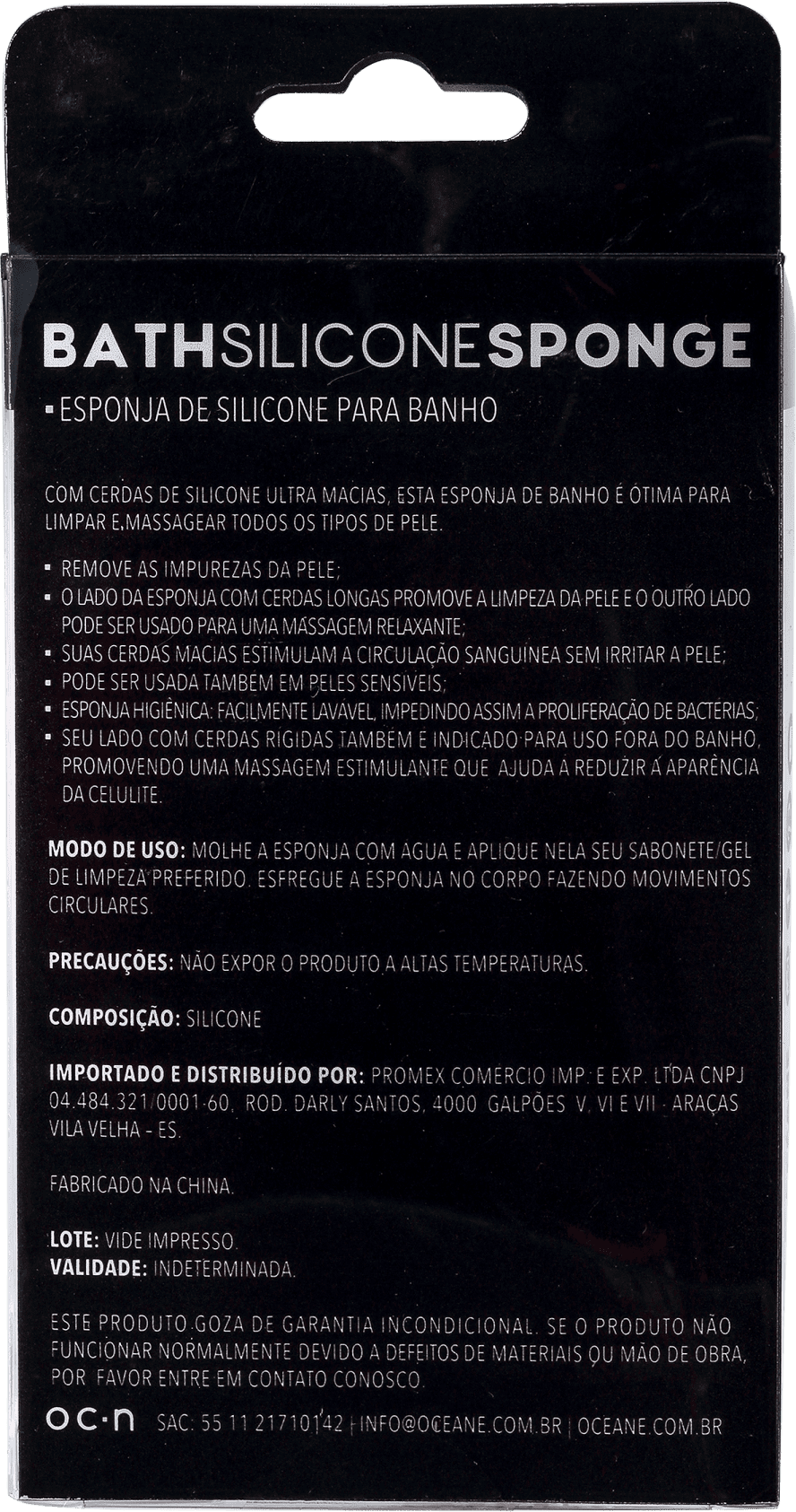 Océane Bath Silicone - Esponja de Banho