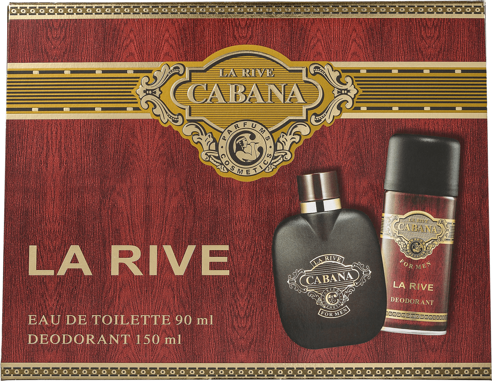 Conjunto Cabana La Rive Masculino - Eau de Toilette 75ml + Desodorante 150ml