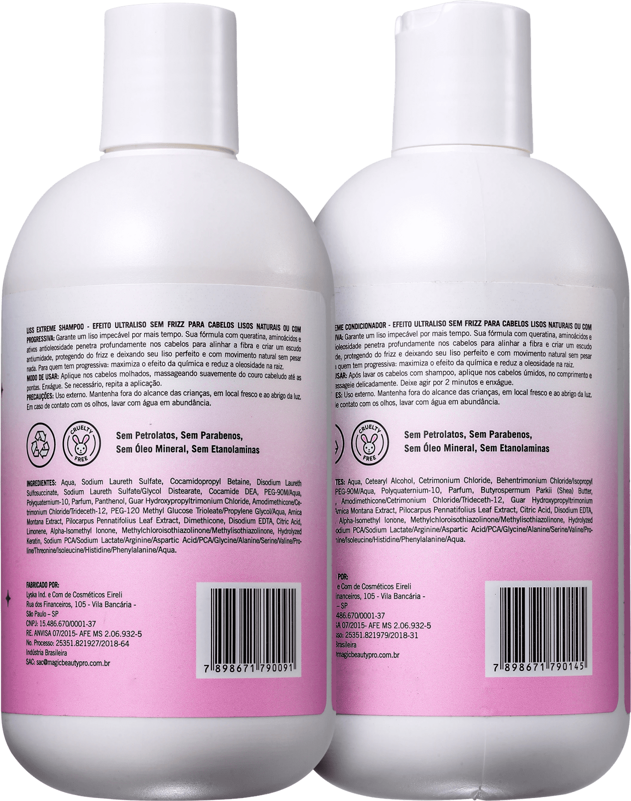 Kit Magic Beauty Liss Extreme Duo (2 Produtos)