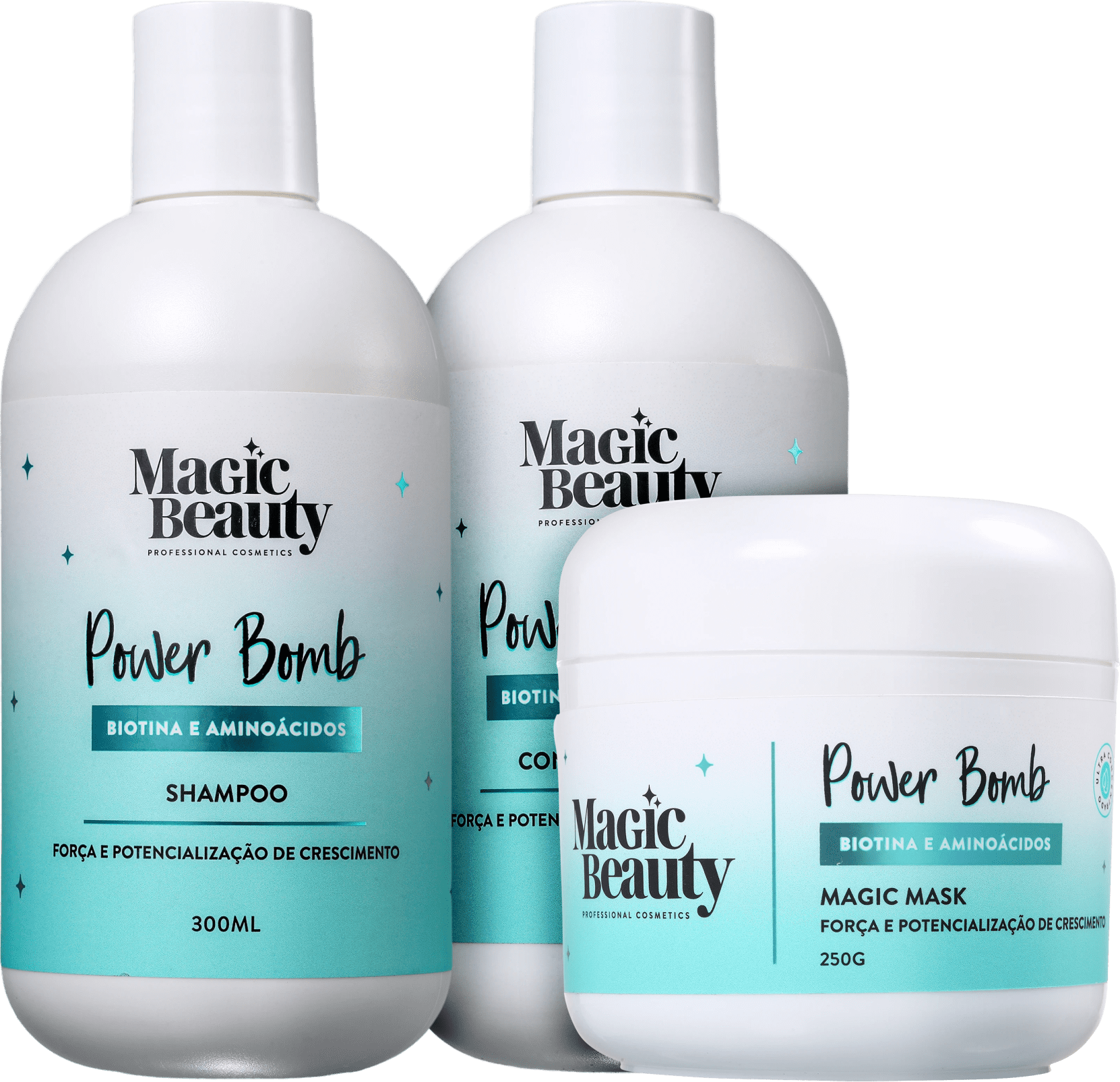 Kit Magic Beauty Power Bomb (3 Produtos)