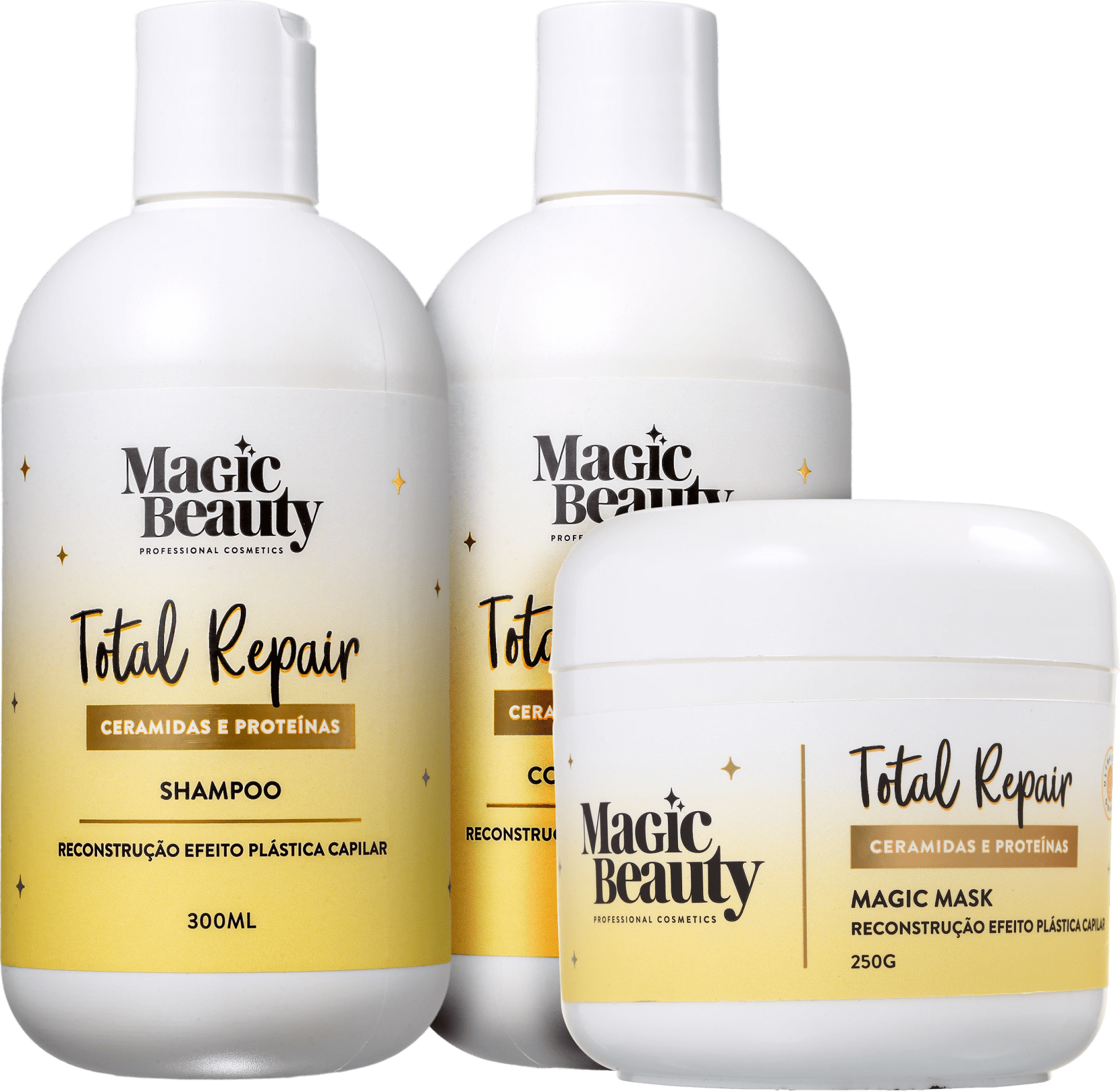 Kit Magic Beauty Total Repair (3 Produtos)