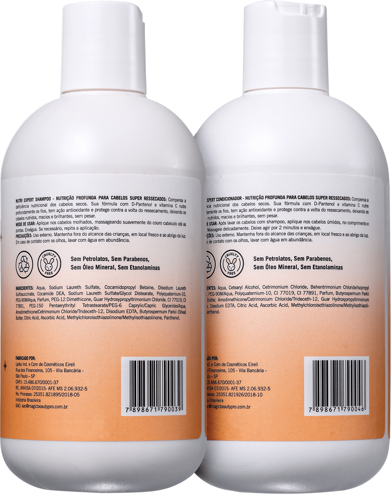 Kit Magic Beauty Nutri Expert Duo (2 Produtos)