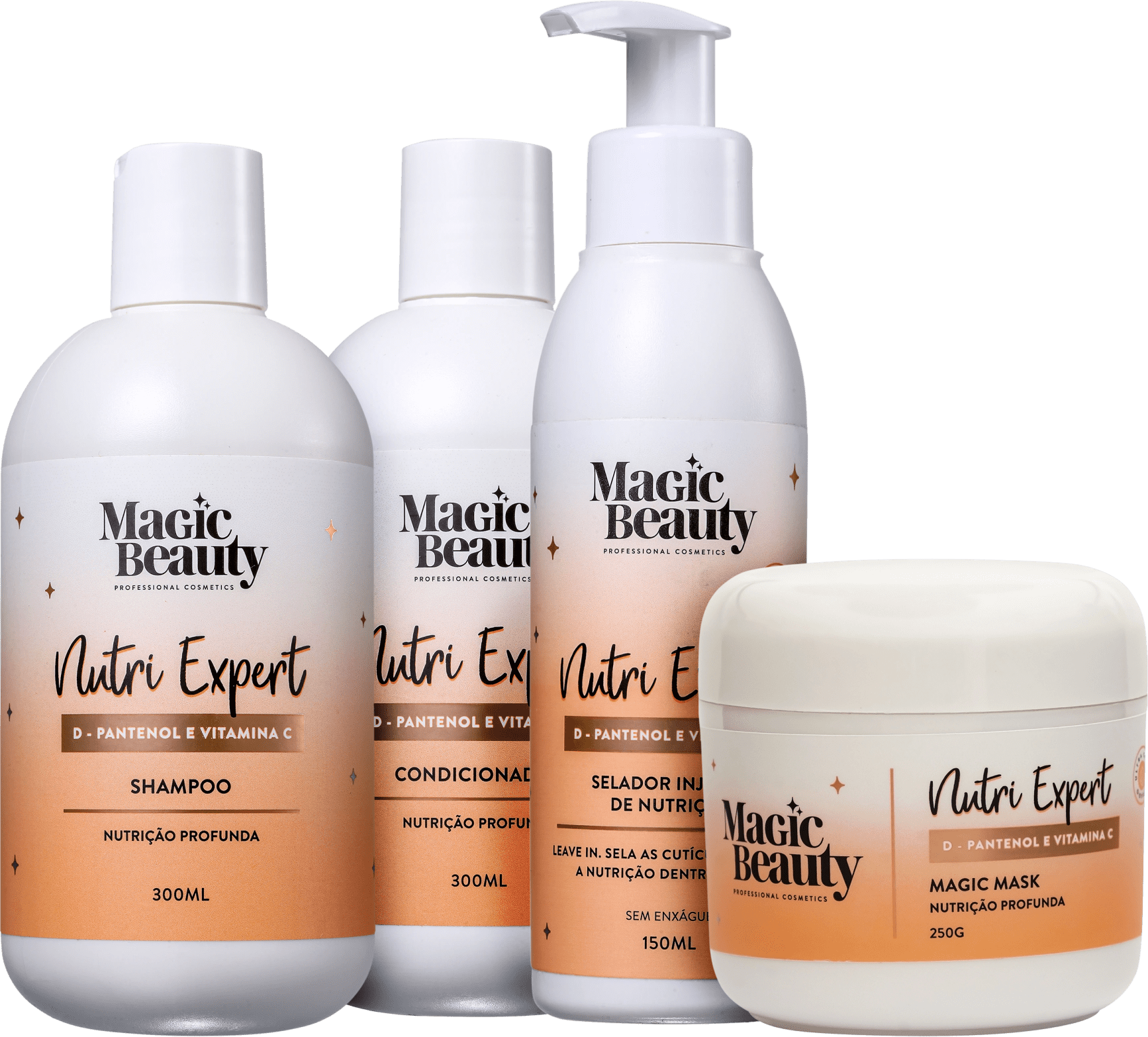 Kit Magic Beauty Nutri Expert Completo (4 Produtos)