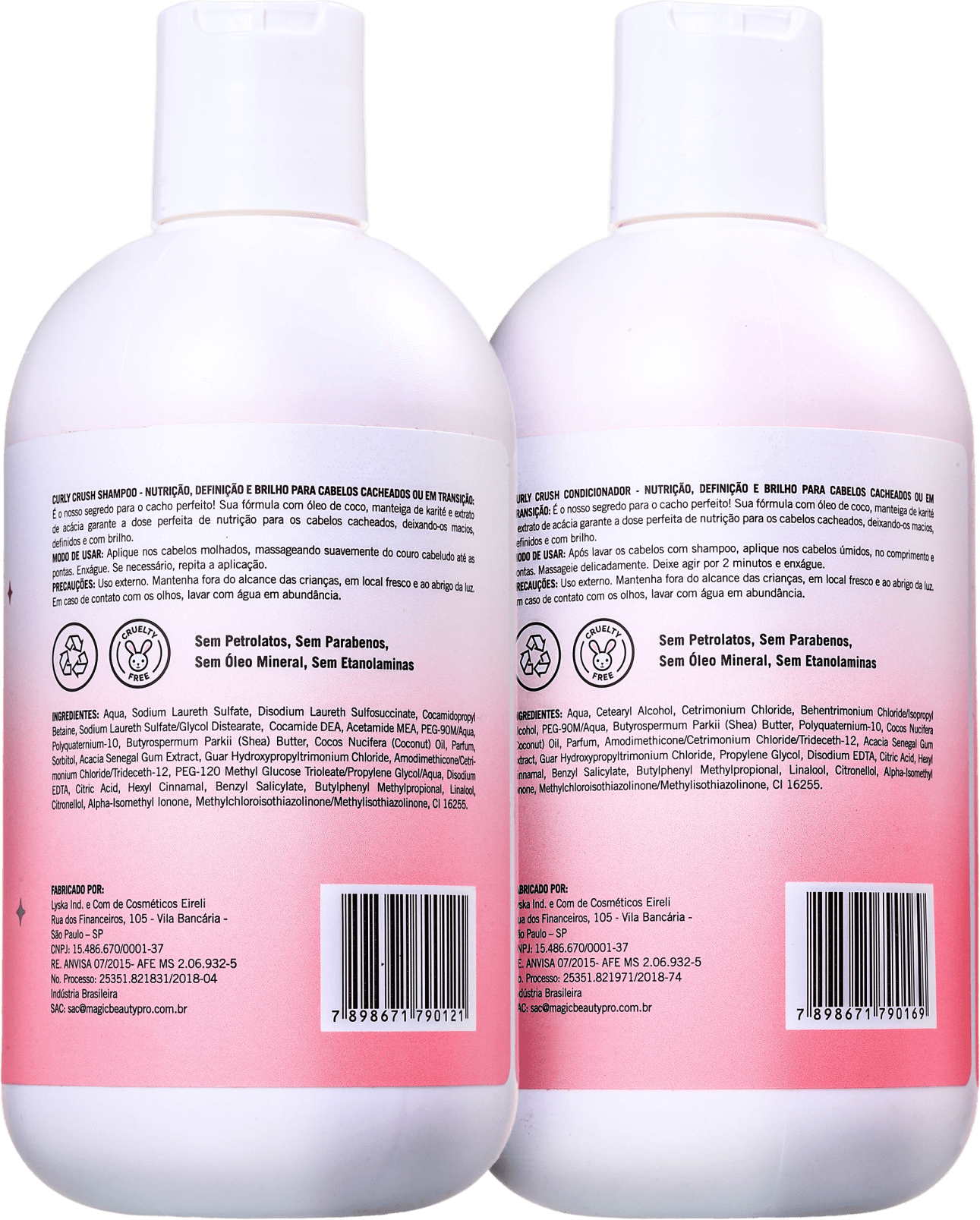 Kit Magic Beauty Curly Crush Duo (2 Produtos)