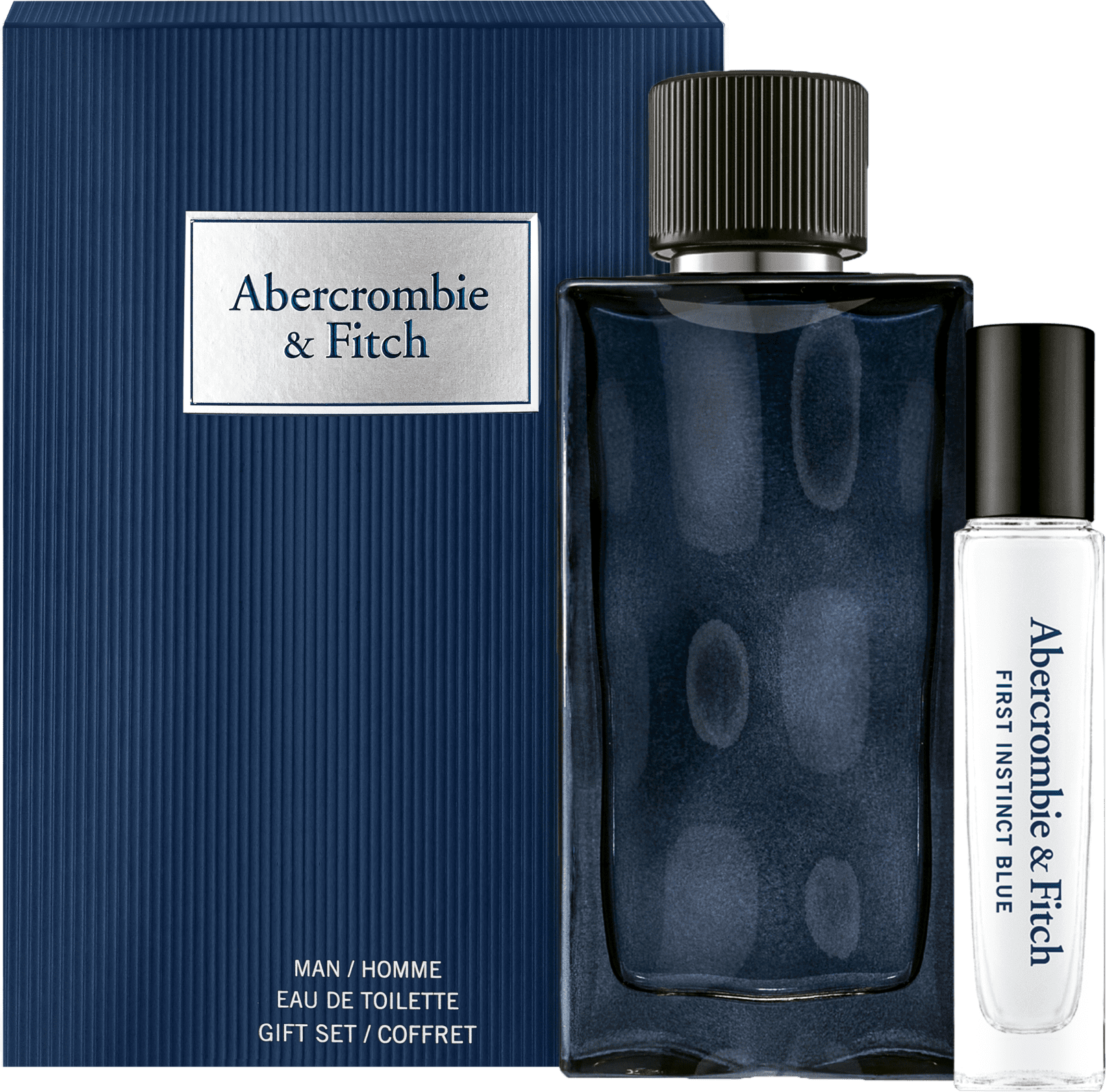 Conjunto First Instinct Man Blue Abercrombie & Fitch Masculino - Eau de Toilette 100ml + Travel Size 15ml