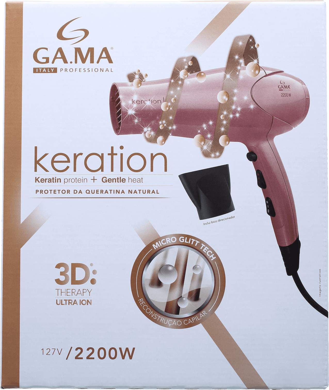 Secador 3D Keration GA.MA