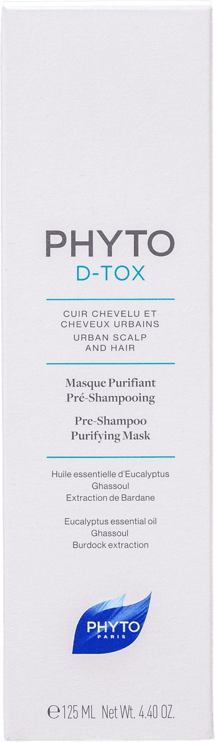 PHYTO Phytodetox Purifiant - Máscara Pré-Shampoo 125ml