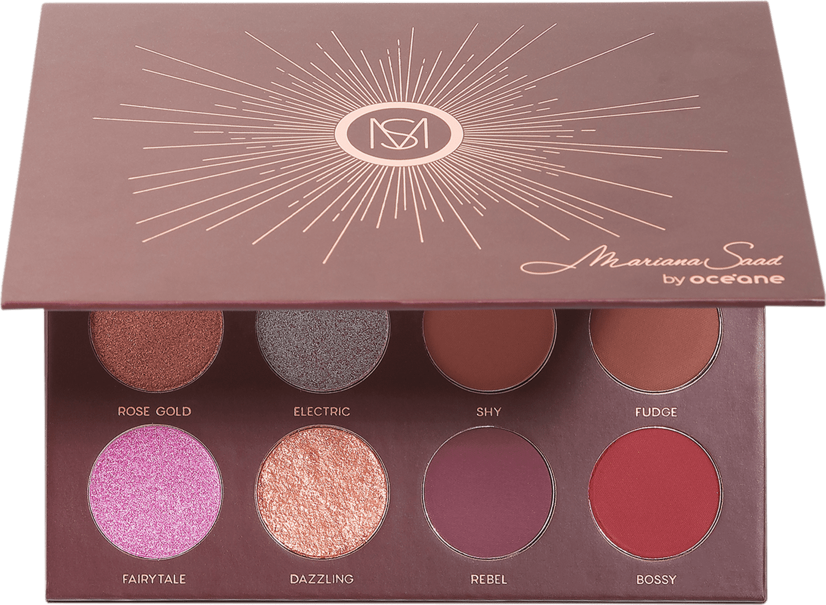 Mariana Saad By Océane 12 Shades - Paleta de Sombras 205g