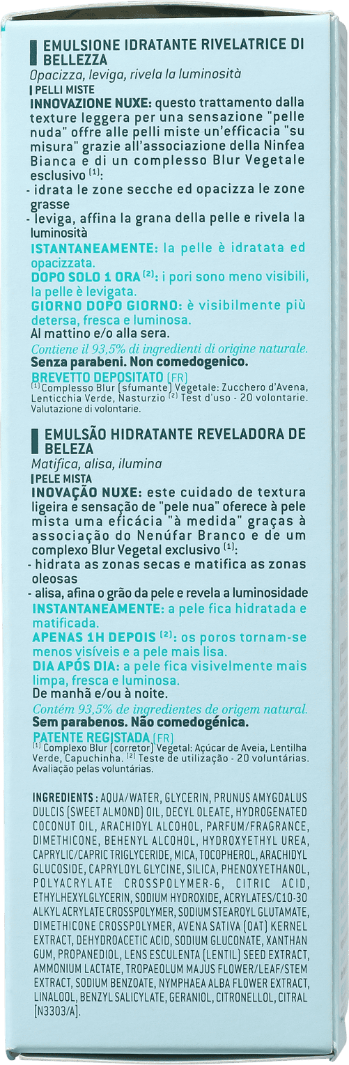 Nuxe Aquabella Beauty-Revealing - Emulsão Hidratante Facial 50ml