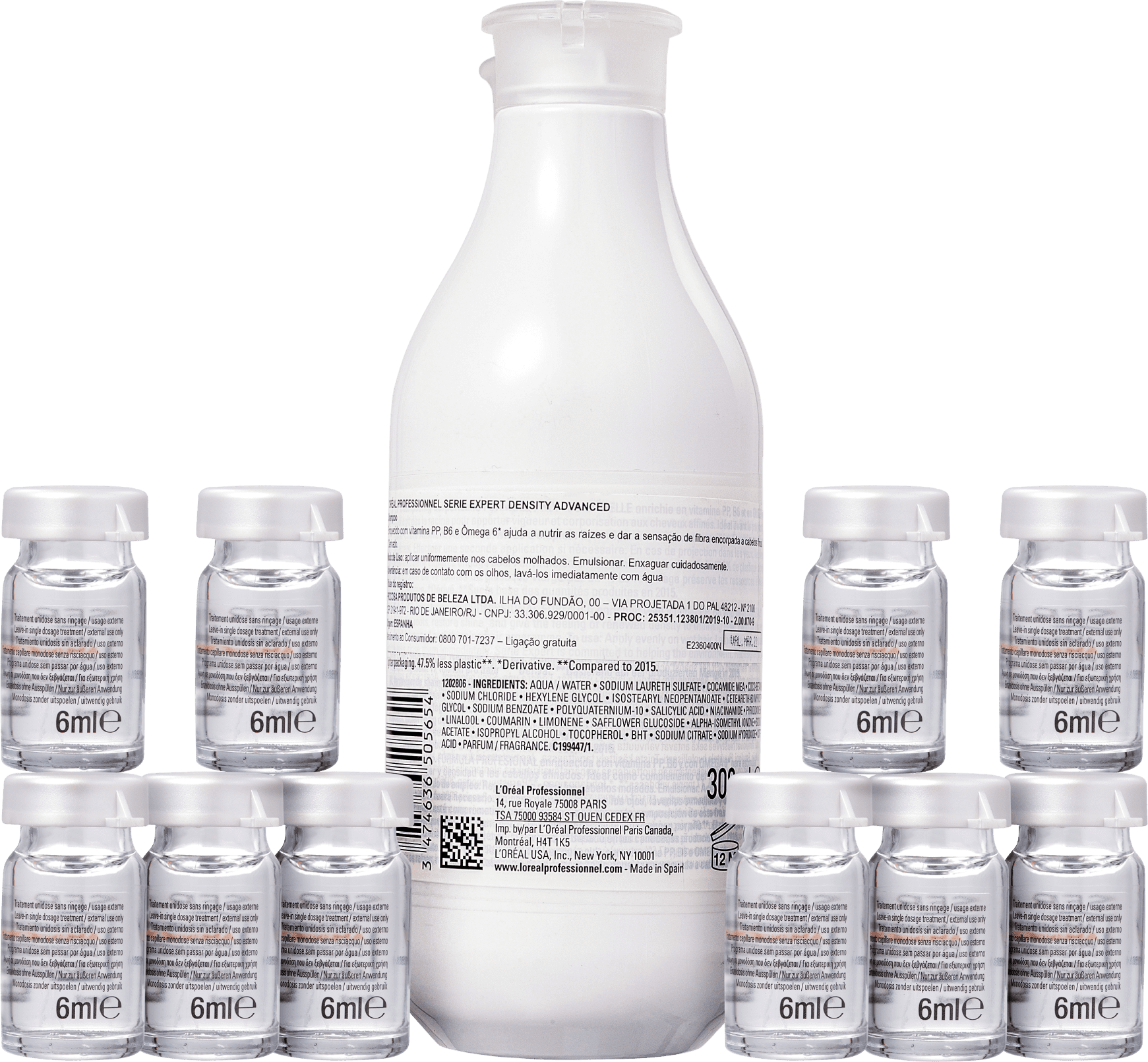 Kit L'Oréal Professionnel Density Aminexil Advanced (2 Produtos)