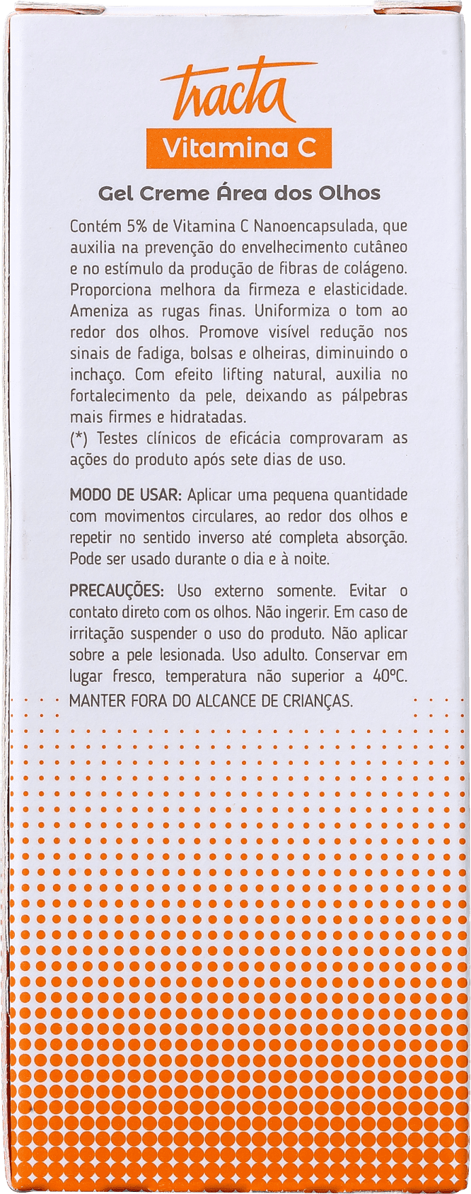 Tracta Vitamina C Gel - Creme para Área dos Olhos 15g