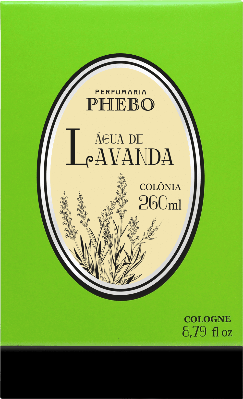 Água de Lavanda Phebo Eau de Cologne - Perfume Unissex 260ml