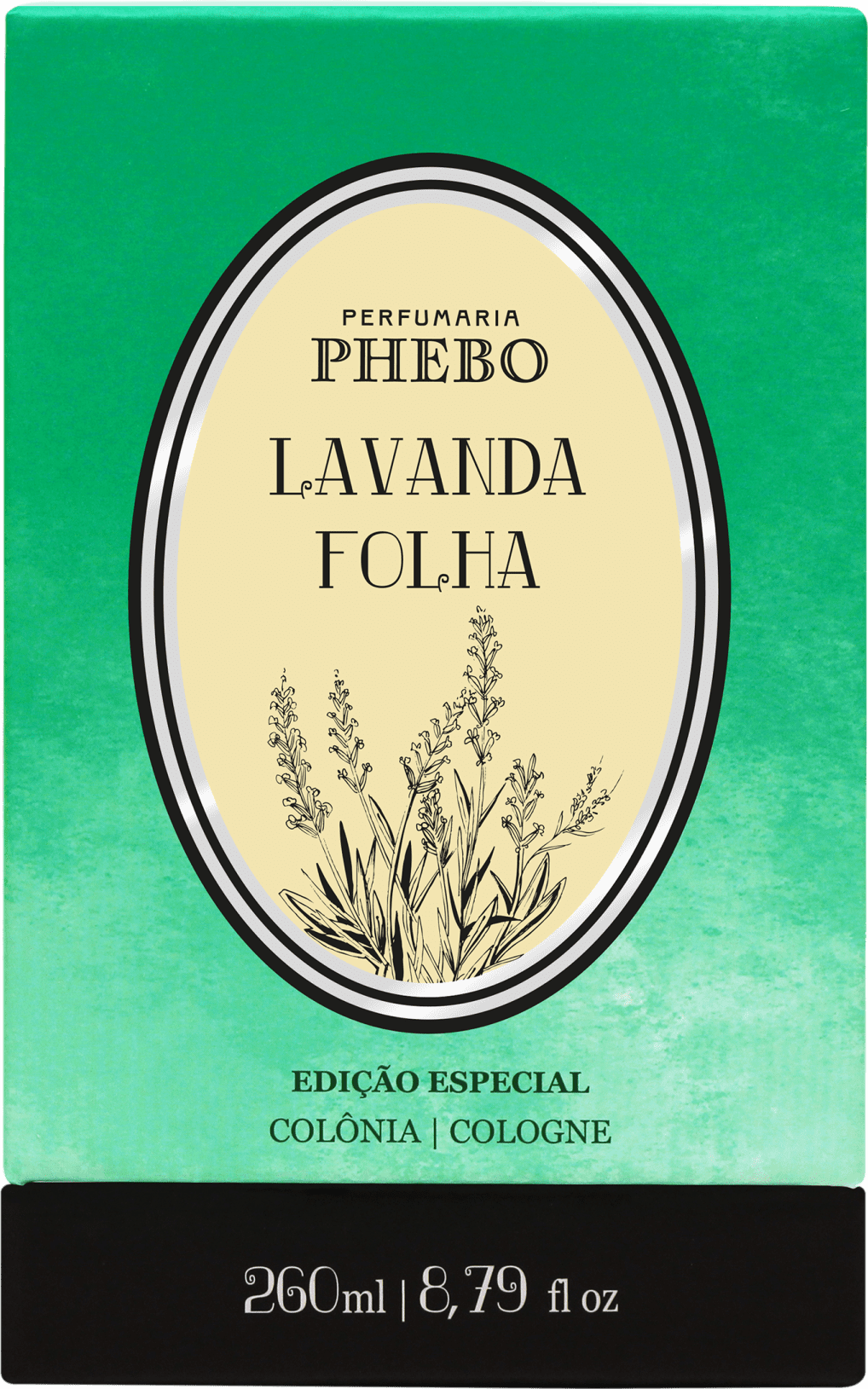 Lavanda Folhas Phebo Eau de Cologne - Perfume Unissex 260ml