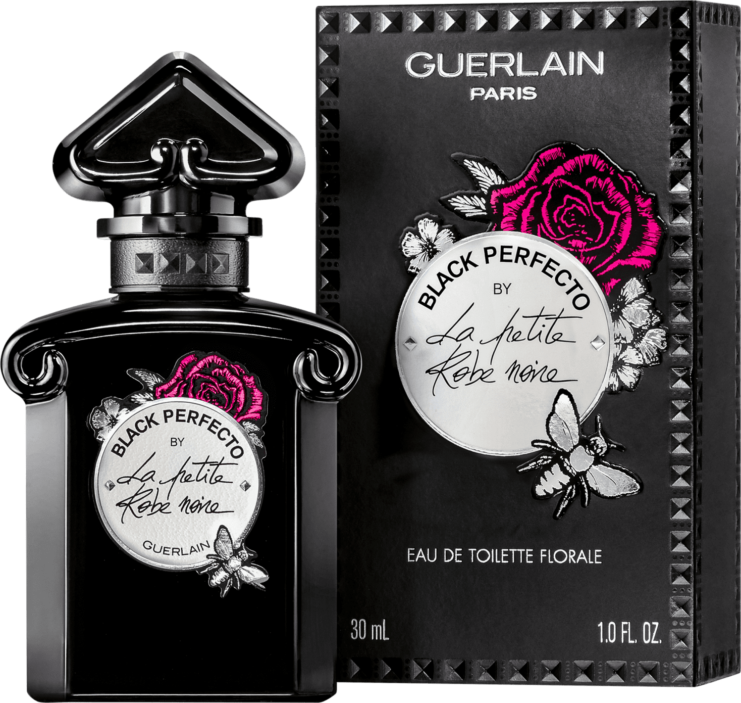 La Petite Robe Noire Florale Black Perfecto Guerlain Eau de Toilette - Perfume Feminino 30ml