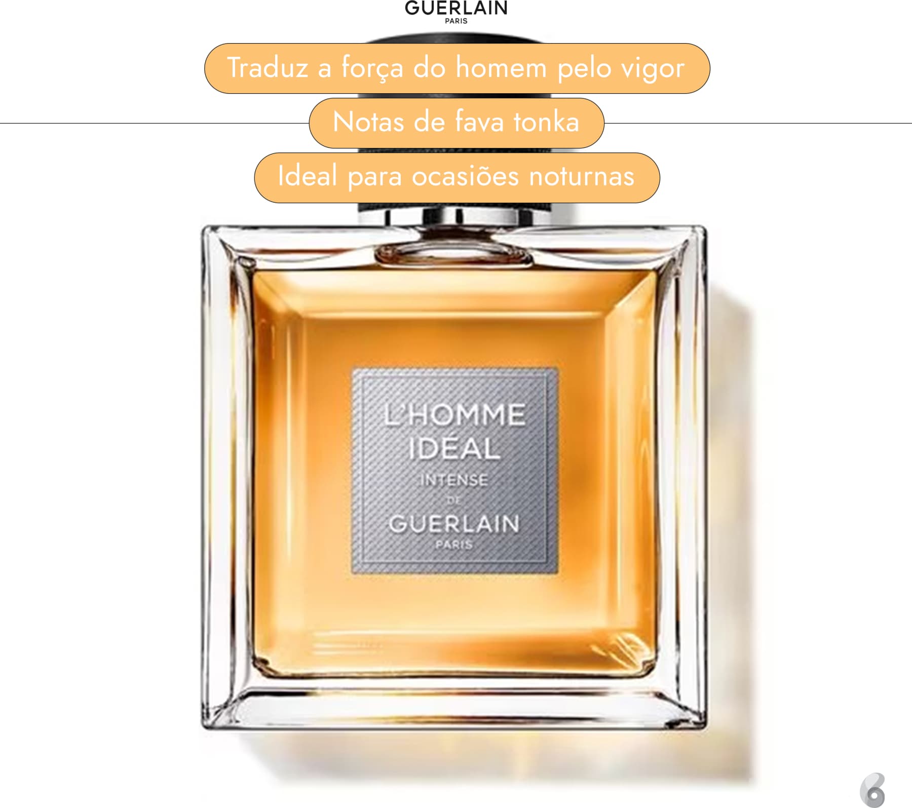 Guerlain L'Homme Idéal L`Intense 100ml L'Homme Idéal L'Intense Guerlain Colônia - a
