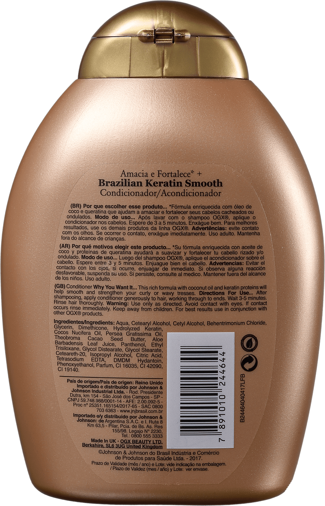 OGX Brazilian Keratin Smooth - Condicionador 385ml