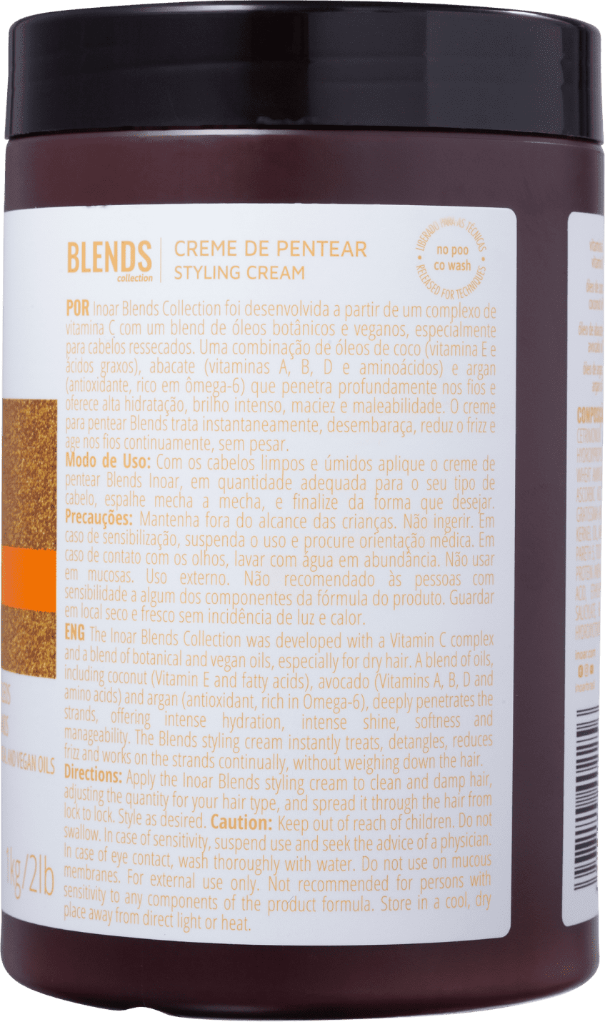 Inoar Coleção Blends - Creme de Pentear 1000g