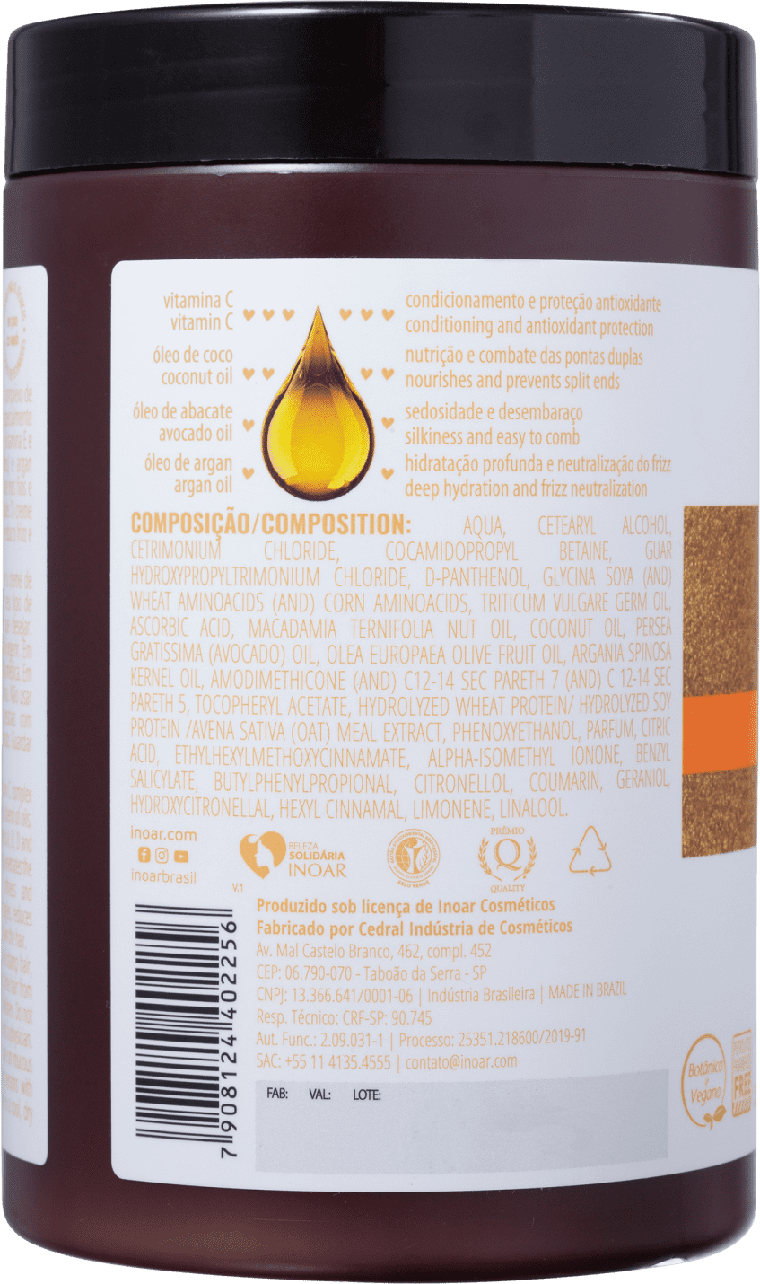 Inoar Coleção Blends - Creme de Pentear 1000g