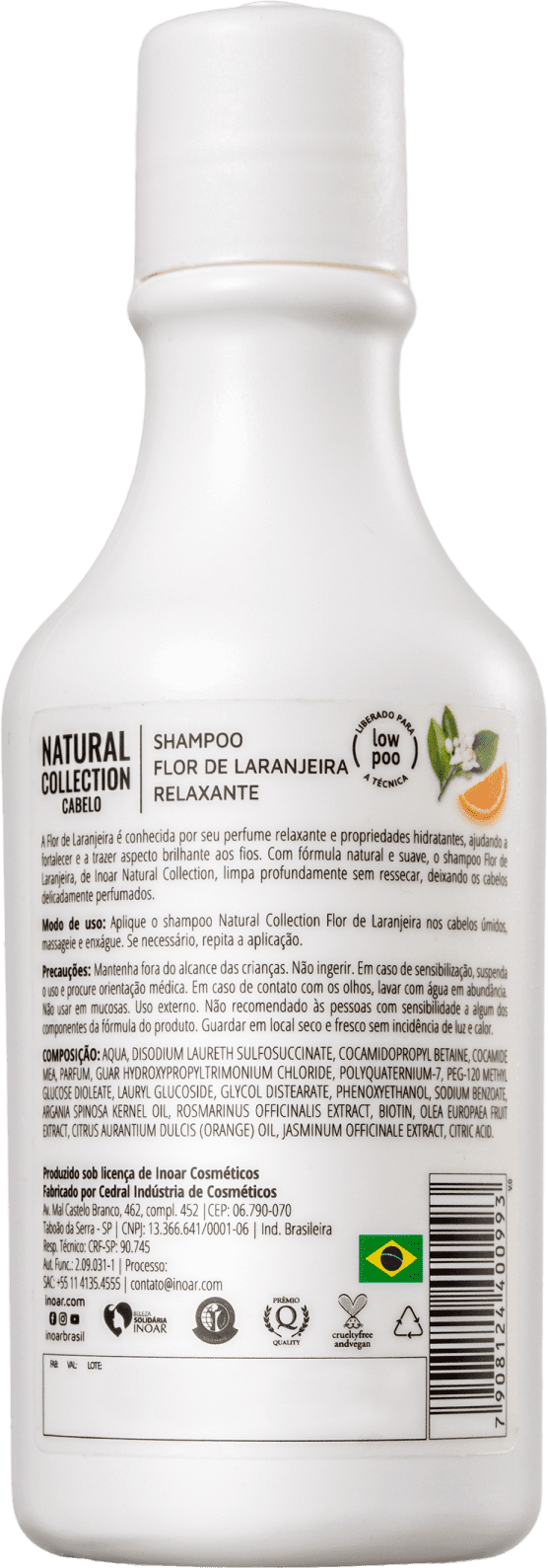 Inoar Natural Collection Flor Laranjeira - Shampoo 250ml