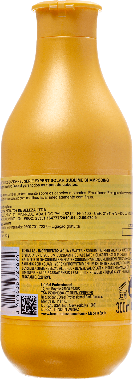 L'Oréal Professionnel Serie Expert Solar Sublime - Shampoo 300ml